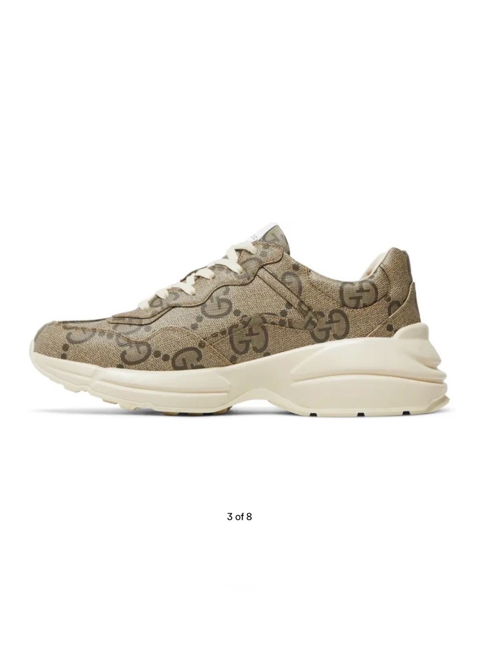 Macro GG Supreme 80 Beige Ebony Shoes